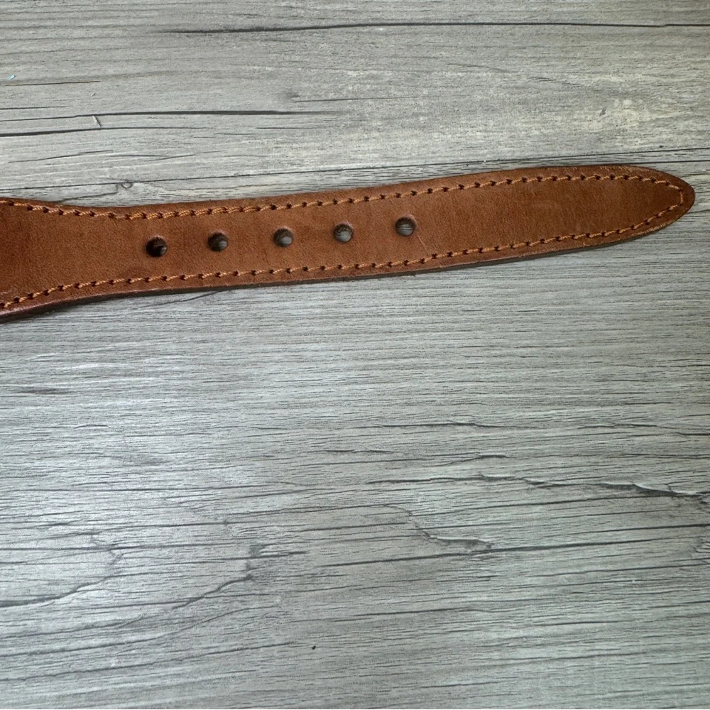 Child’s Boho style beaded leather belt 28”.